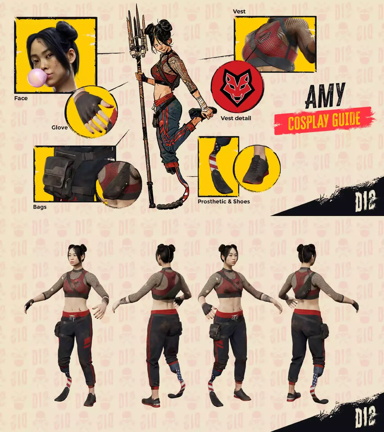 Amy Cosplay Guide